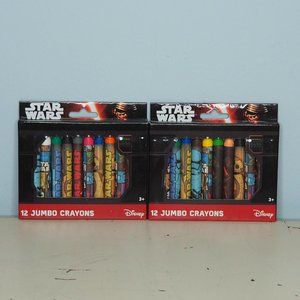 2 Packages of Star Wars Crayons